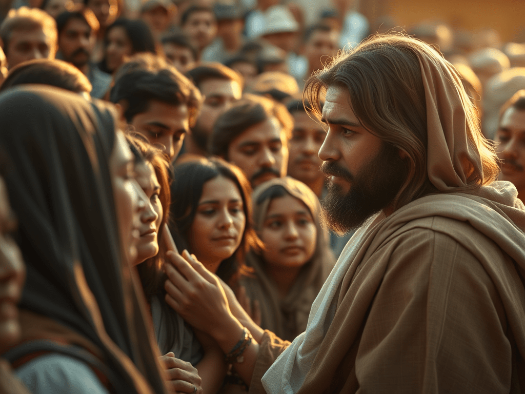 Ježiš začína súcitom